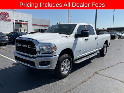 Bright White Clearcoat 2024 RAM 3500 Big Horn Crew Cab 4x4 8' Box