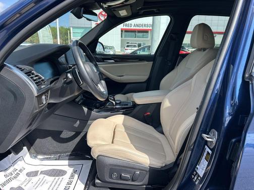 Blue Metallic 2024 BMW X3 xDrive30i