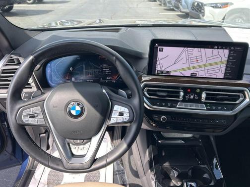 Blue Metallic 2024 BMW X3 xDrive30i