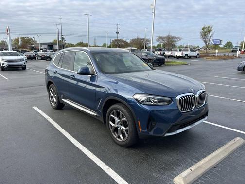 Blue Metallic 2024 BMW X3 xDrive30i