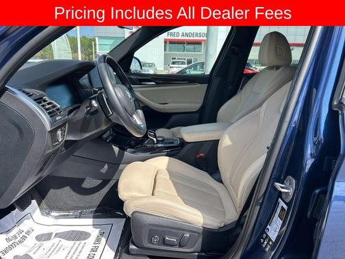 Blue Metallic 2024 BMW X3 xDrive30i