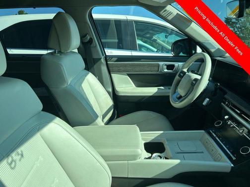 Serenity White 2024 Hyundai SANTA FE Limited