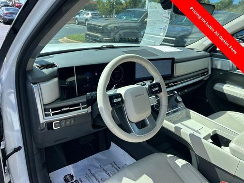 Serenity White 2024 Hyundai SANTA FE Limited