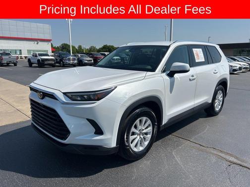 Wind Chill Pearl 2025 Toyota Grand Highlander XLE