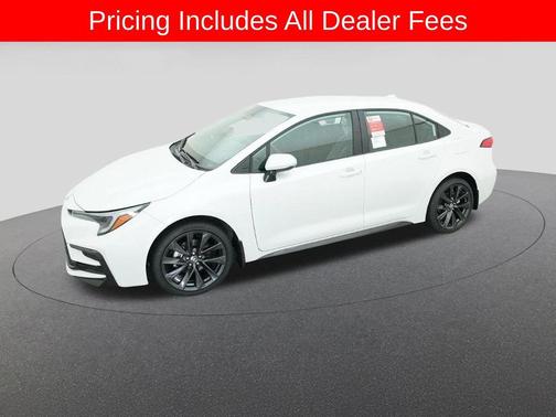Wind Chill Pearl 2026 Toyota Corolla SE