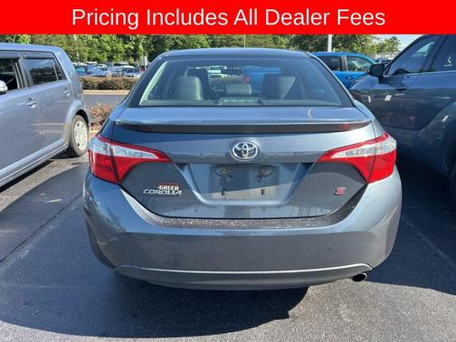 Slate Metallic 2015 Toyota Corolla S Plus