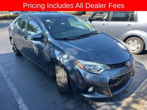Slate Metallic 2015 Toyota Corolla S Plus