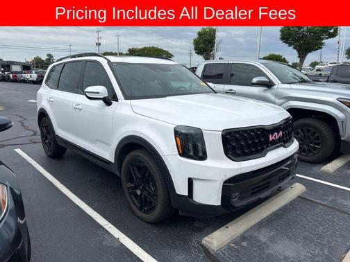 Glacial White Pearl 2024 Kia Telluride SX Prestige X-Line