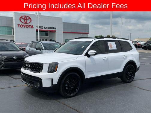 Glacial White Pearl 2024 Kia Telluride SX Prestige X-Line