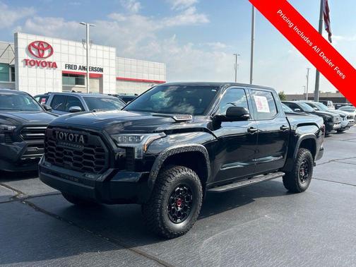 Midnight Black Metallic 2024 Toyota Tundra Hybrid TRD Pro