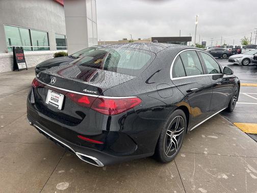 Black 2025 Mercedes-Benz E-Class 4MATIC