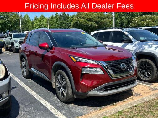 Scarlet Ember Tintcoat 2021 Nissan Rogue SL