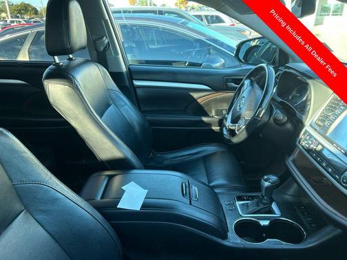 Shoreline Blue Pearl 2018 Toyota Highlander XLE