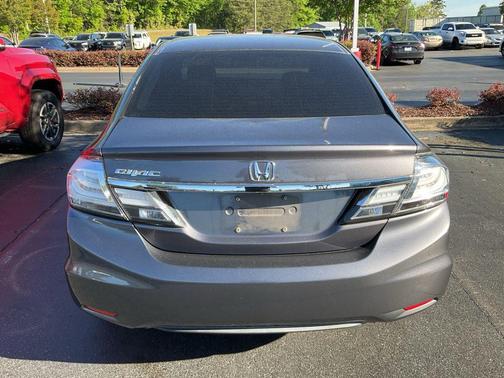 Modern Steel Metallic 2015 Honda Civic LX
