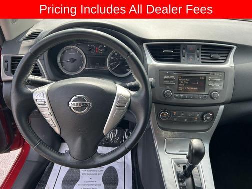 Red Brick 2014 Nissan Sentra SR