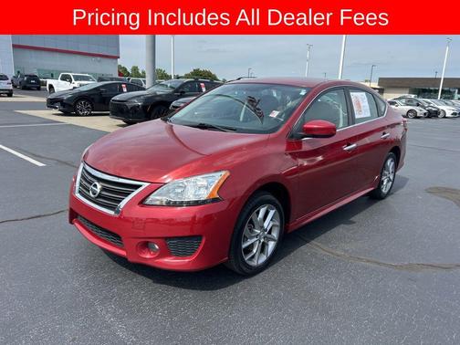 Red Brick 2014 Nissan Sentra SR