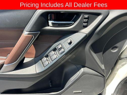 Crystal White Pearl 2018 Subaru Forester 2.5i Touring