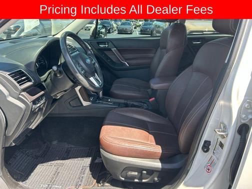 Crystal White Pearl 2018 Subaru Forester 2.5i Touring