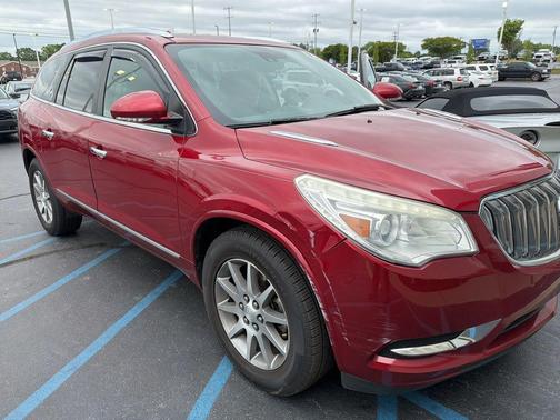 Crystal Red Tintcoat 2014 Buick Enclave Leather