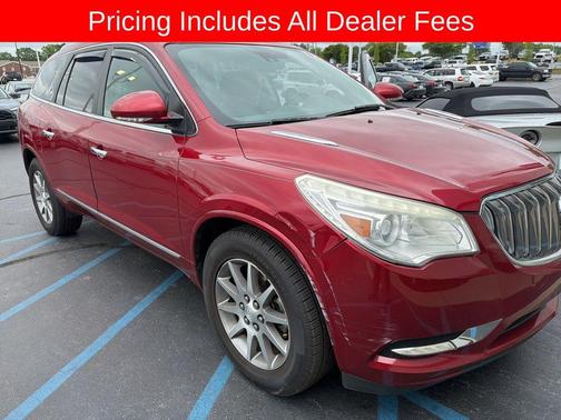 Crystal Red Tintcoat 2014 Buick Enclave Leather