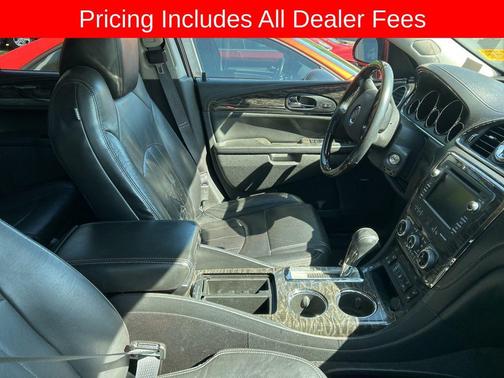 Crystal Red Tintcoat 2014 Buick Enclave Leather
