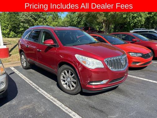 Crystal Red Tintcoat 2014 Buick Enclave Leather