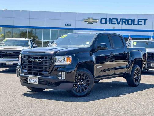 Onyx Black 2022 GMC Canyon Elevation
