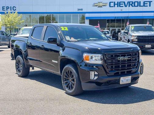 Onyx Black 2022 GMC Canyon Elevation