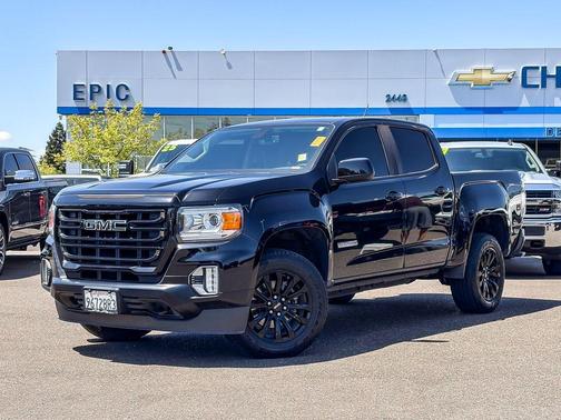 Onyx Black 2022 GMC Canyon Elevation