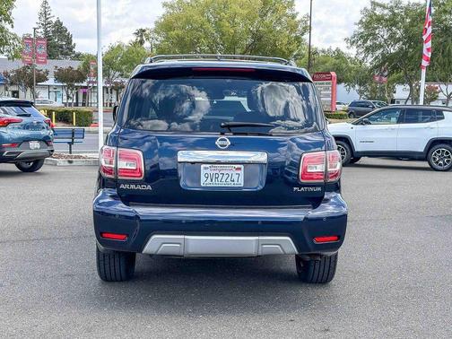 Hermosa Blue 2017 Nissan Armada Platinum