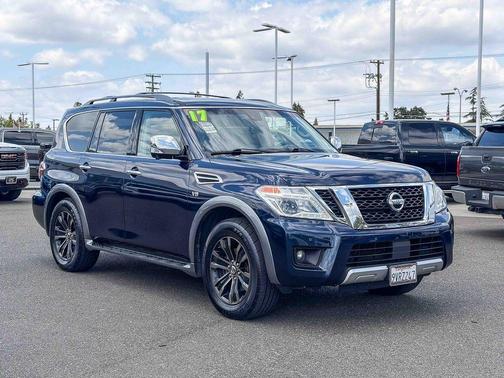 Hermosa Blue 2017 Nissan Armada Platinum