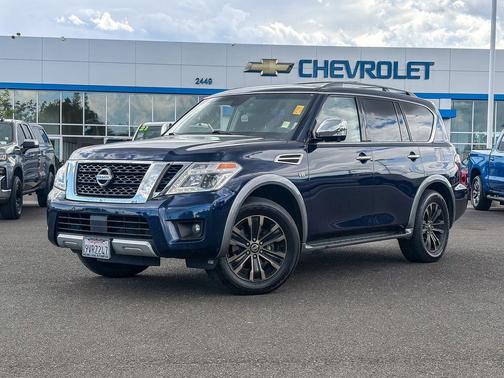 Hermosa Blue 2017 Nissan Armada Platinum
