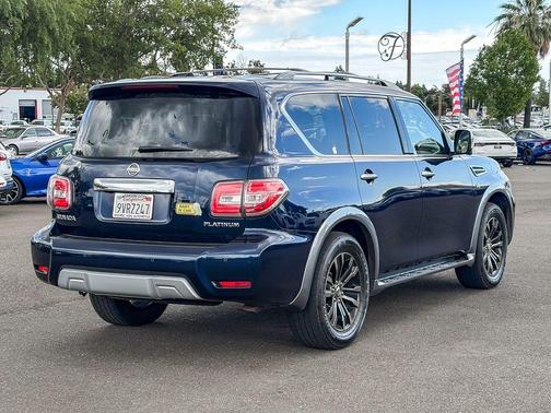 Hermosa Blue 2017 Nissan Armada Platinum