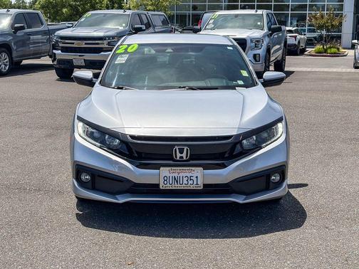 Silver 2020 Honda Civic Sport