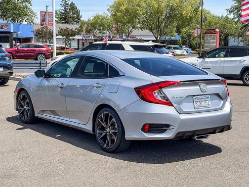 Silver 2020 Honda Civic Sport