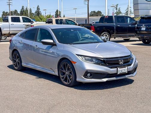 Silver 2020 Honda Civic Sport