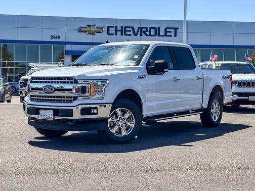 Oxford White 2019 Ford F-150 XLT