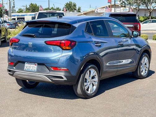 Ocean Blue Metallic 2024 Buick Encore GX Preferred