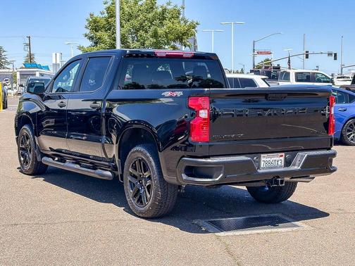 Black 2024 Chevrolet Silverado 1500 Custom