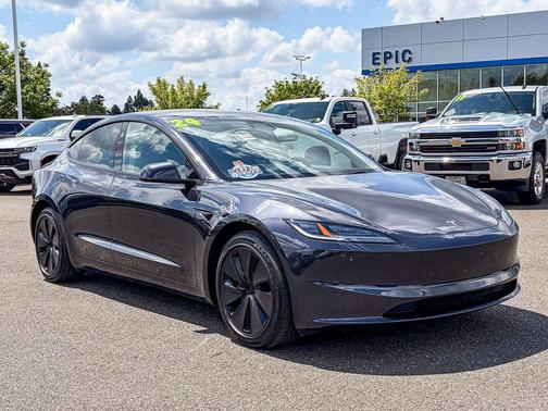 Gray 2024 Tesla Model 3 Base