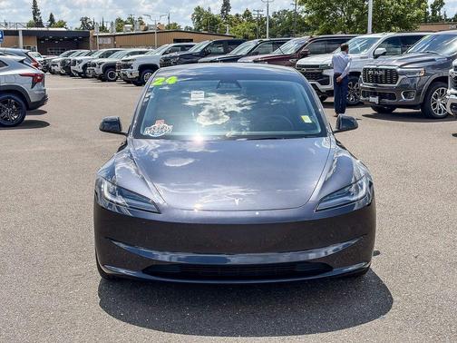 Gray 2024 Tesla Model 3 Base