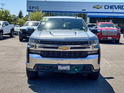 Satin Steel Metallic 2020 Chevrolet Silverado 1500 LT