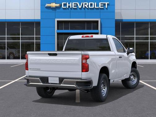 Summit White 2026 Chevrolet Silverado 1500 WT