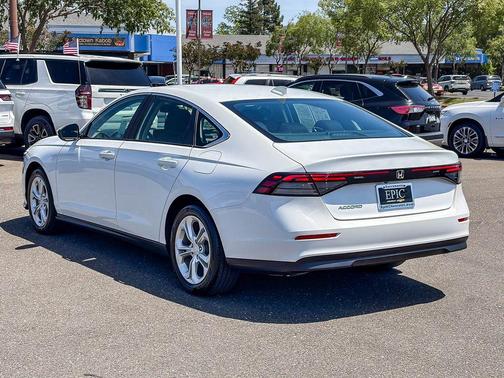 White 2023 Honda Accord LX