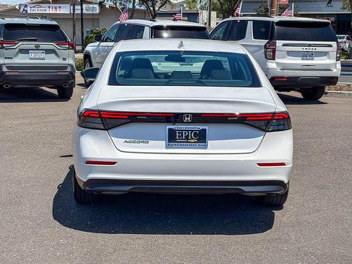 White 2023 Honda Accord LX