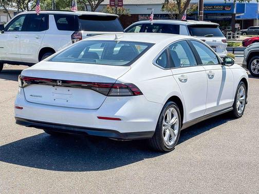 White 2023 Honda Accord LX