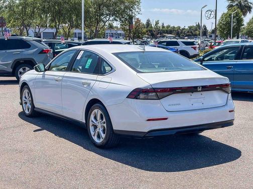 White 2023 Honda Accord LX