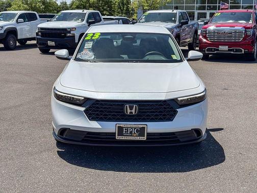 White 2023 Honda Accord LX