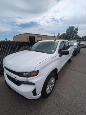 Summit White 2022 Chevrolet Silverado 1500 Limited Custom