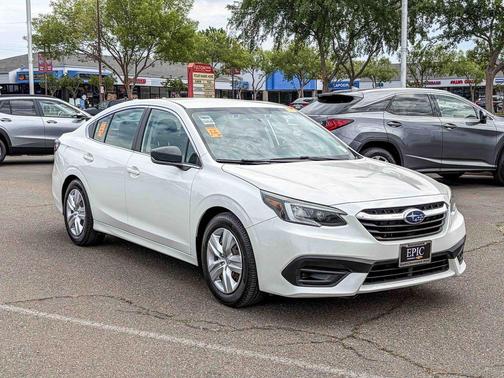 Crystal White Pearl 2020 Subaru Legacy
